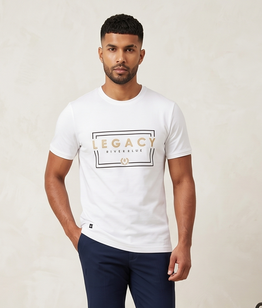 RIVERBLUE MEN's T-SHIRT