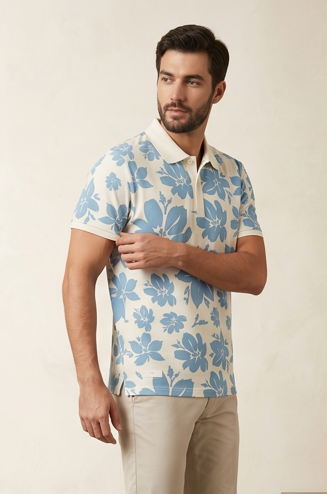 RIVERBLUE MEN's T-SHIRT