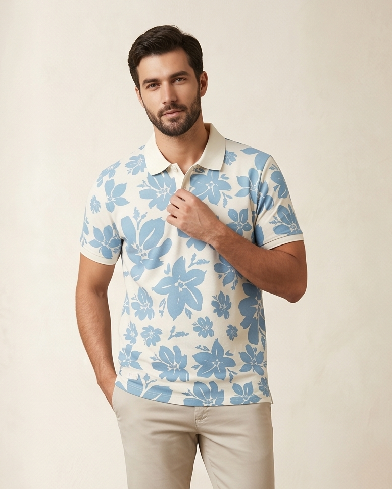 RIVERBLUE MEN's T-SHIRT
