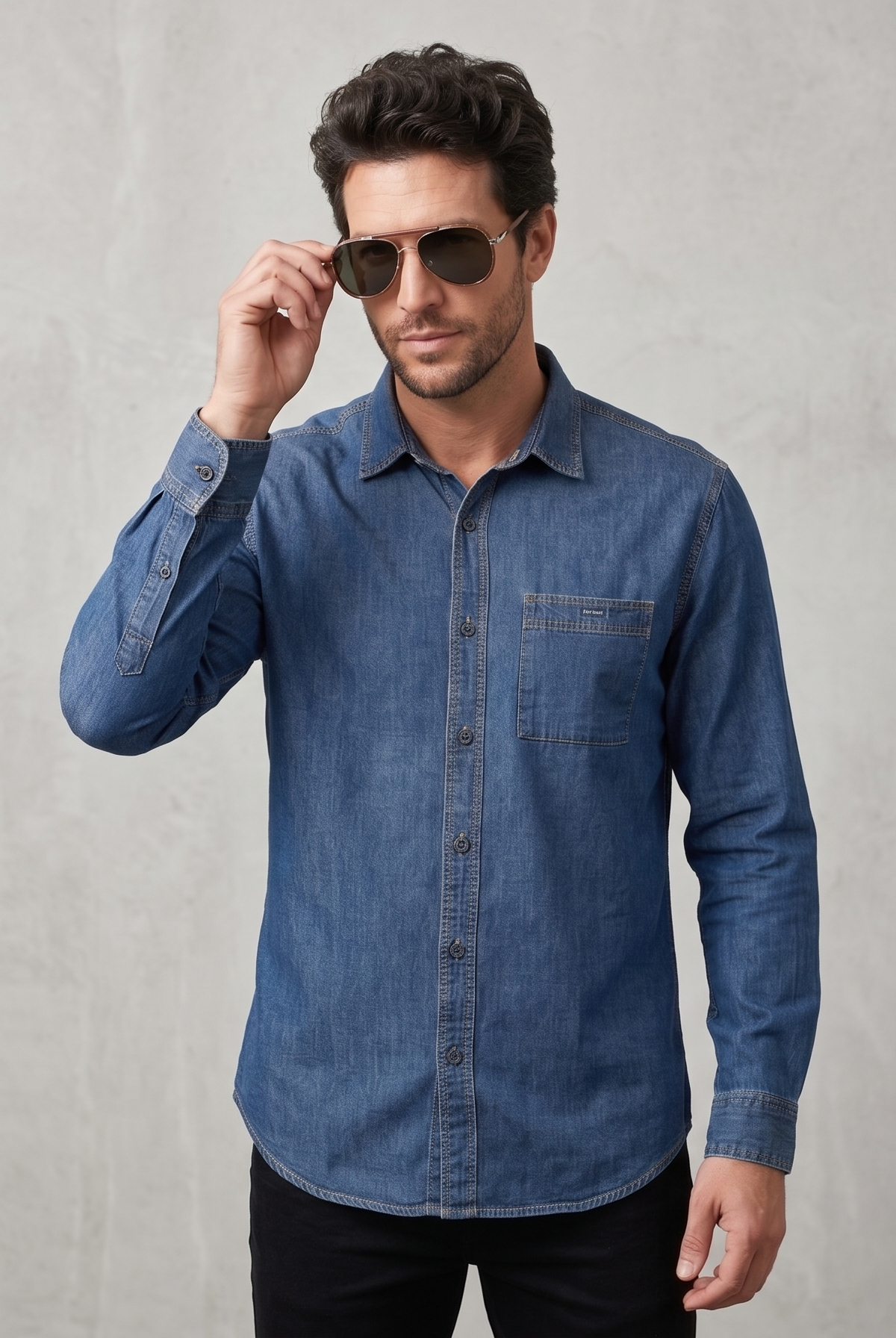 RIVERBLUE MEN's SHIRT