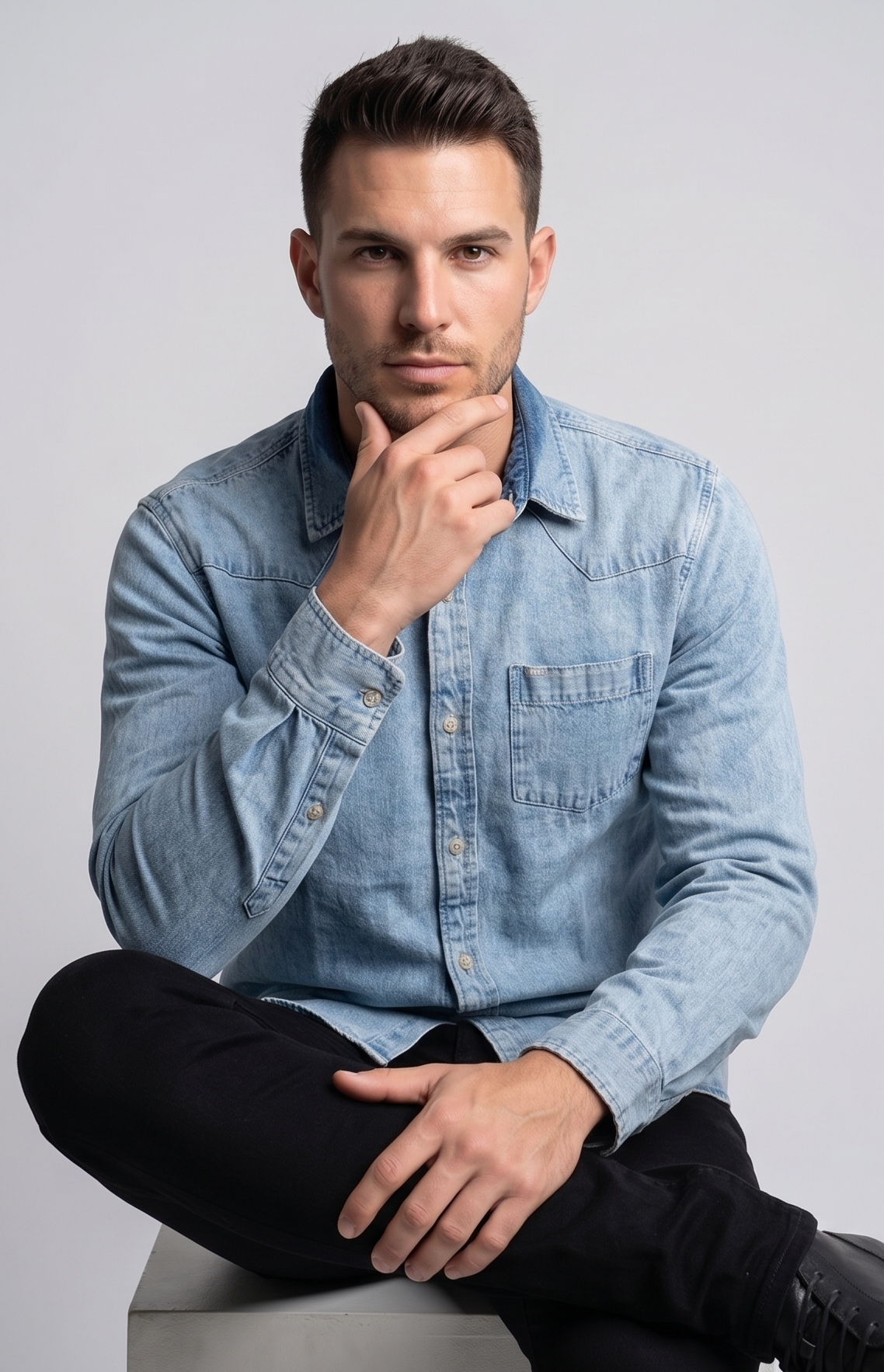 RIVERBLUE MEN's SHIRT