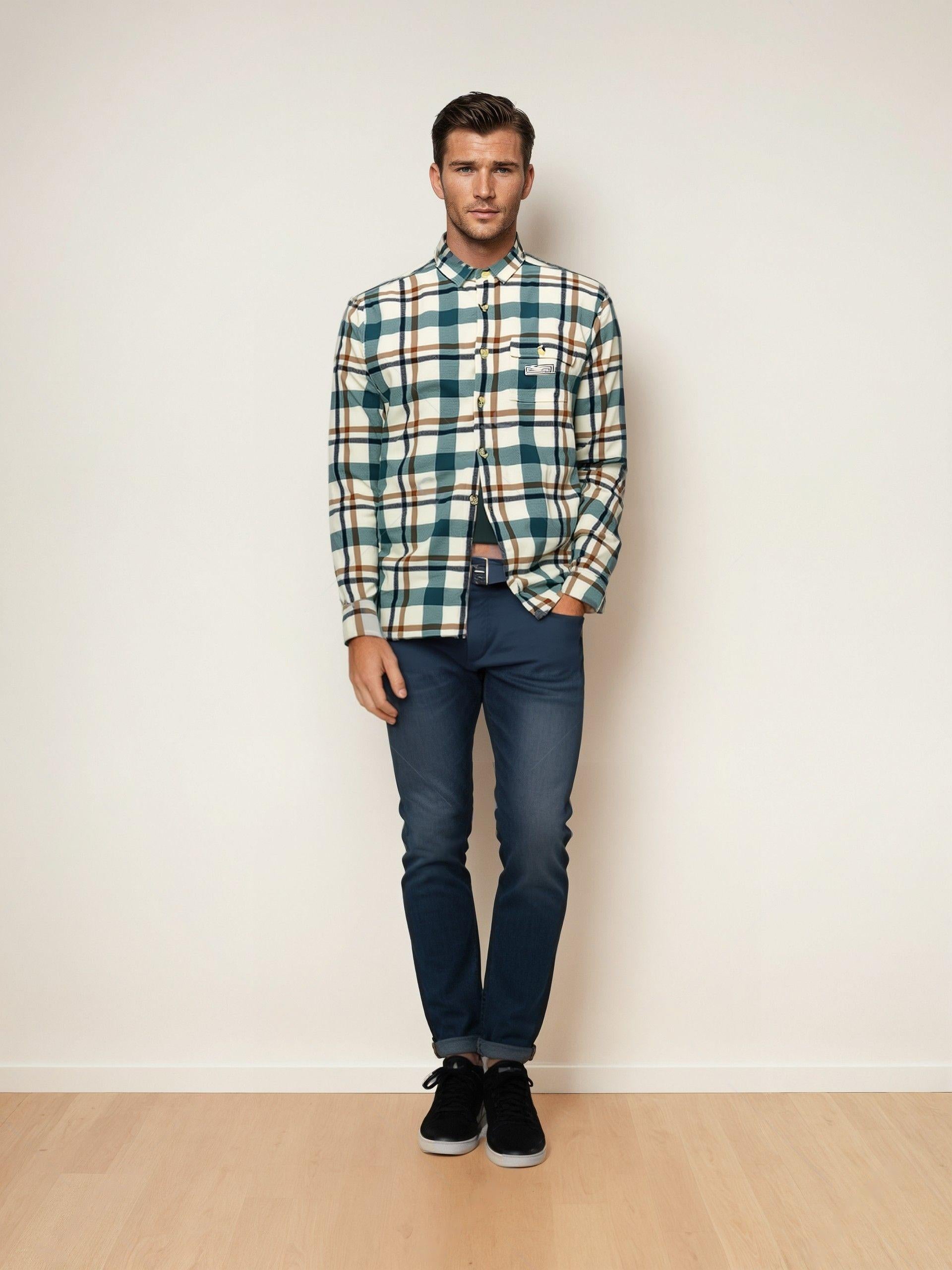 RIVERBLUE Men's shirt