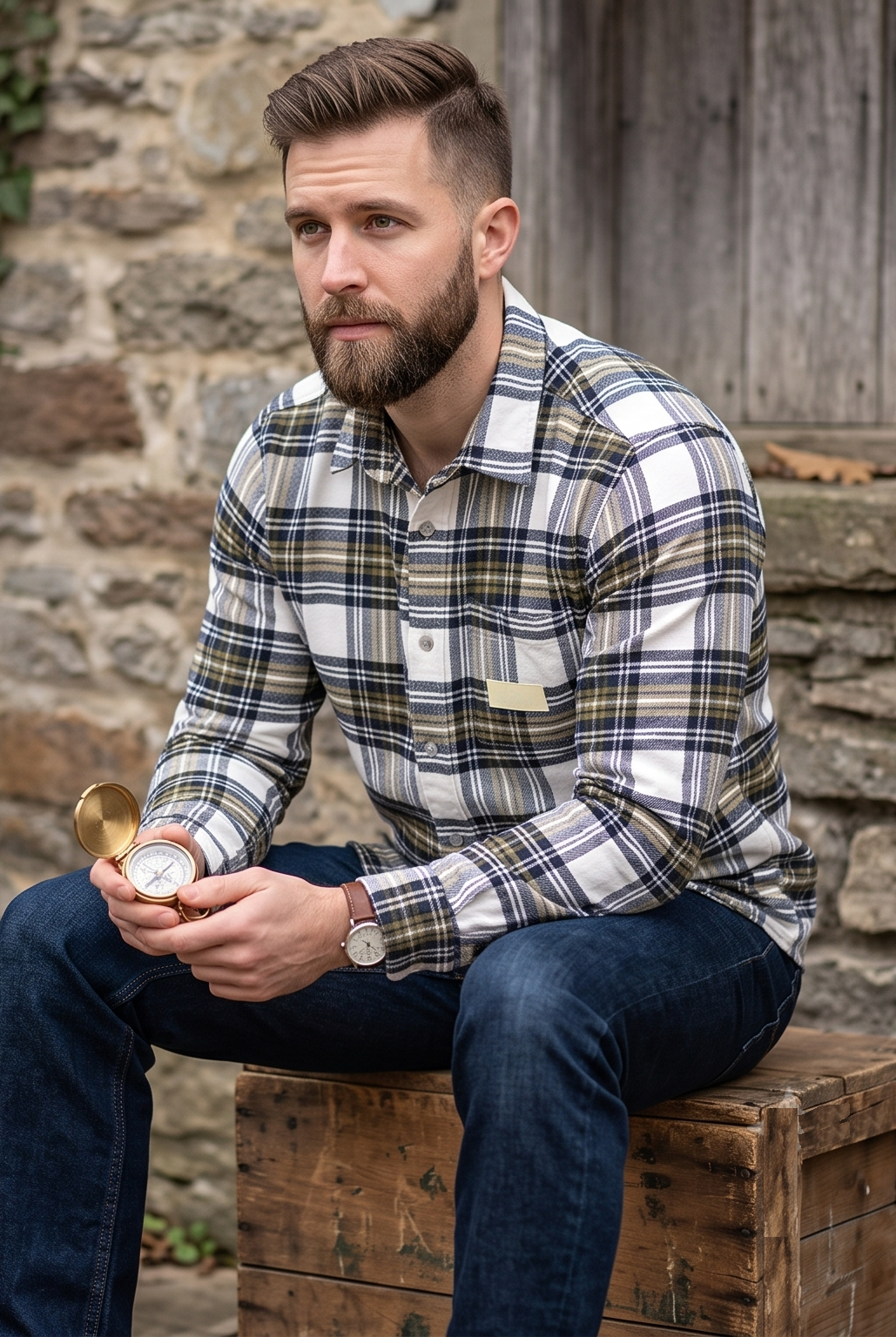 RIVERBLUE MEN's SHACKET