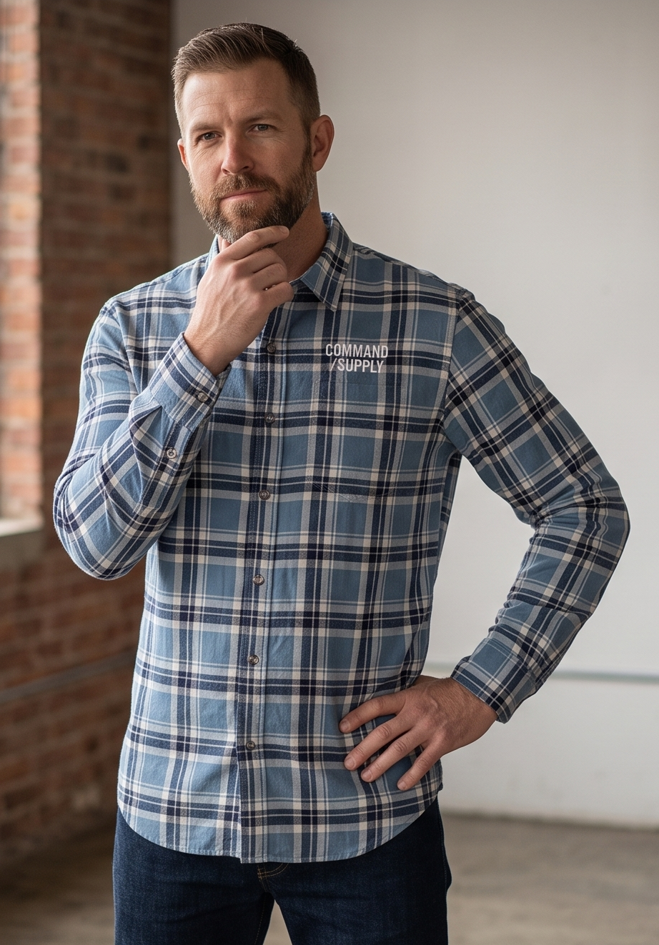 RIVERBLUE MEN's SHIRT