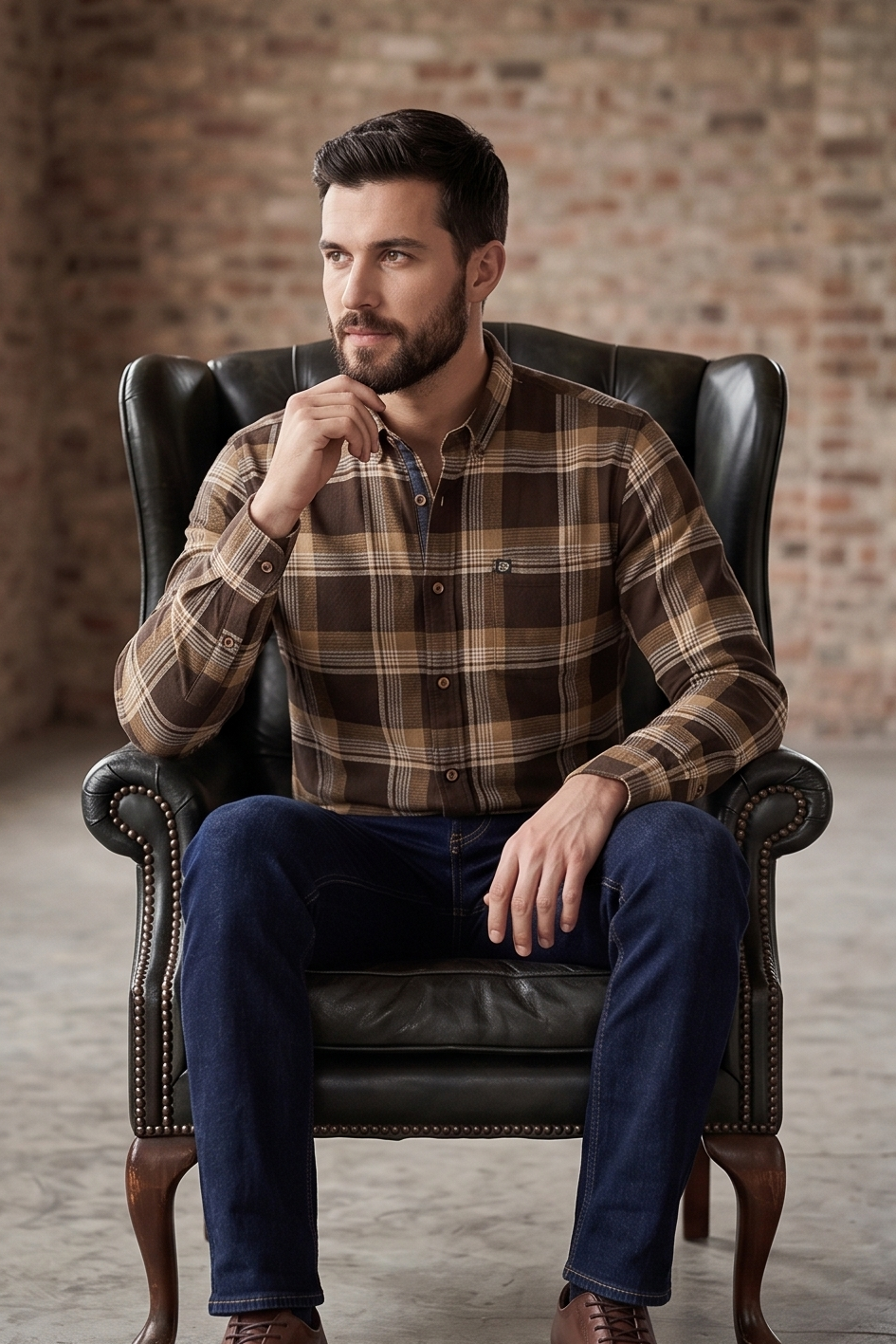 RIVERBLUE MEN's SHIRT