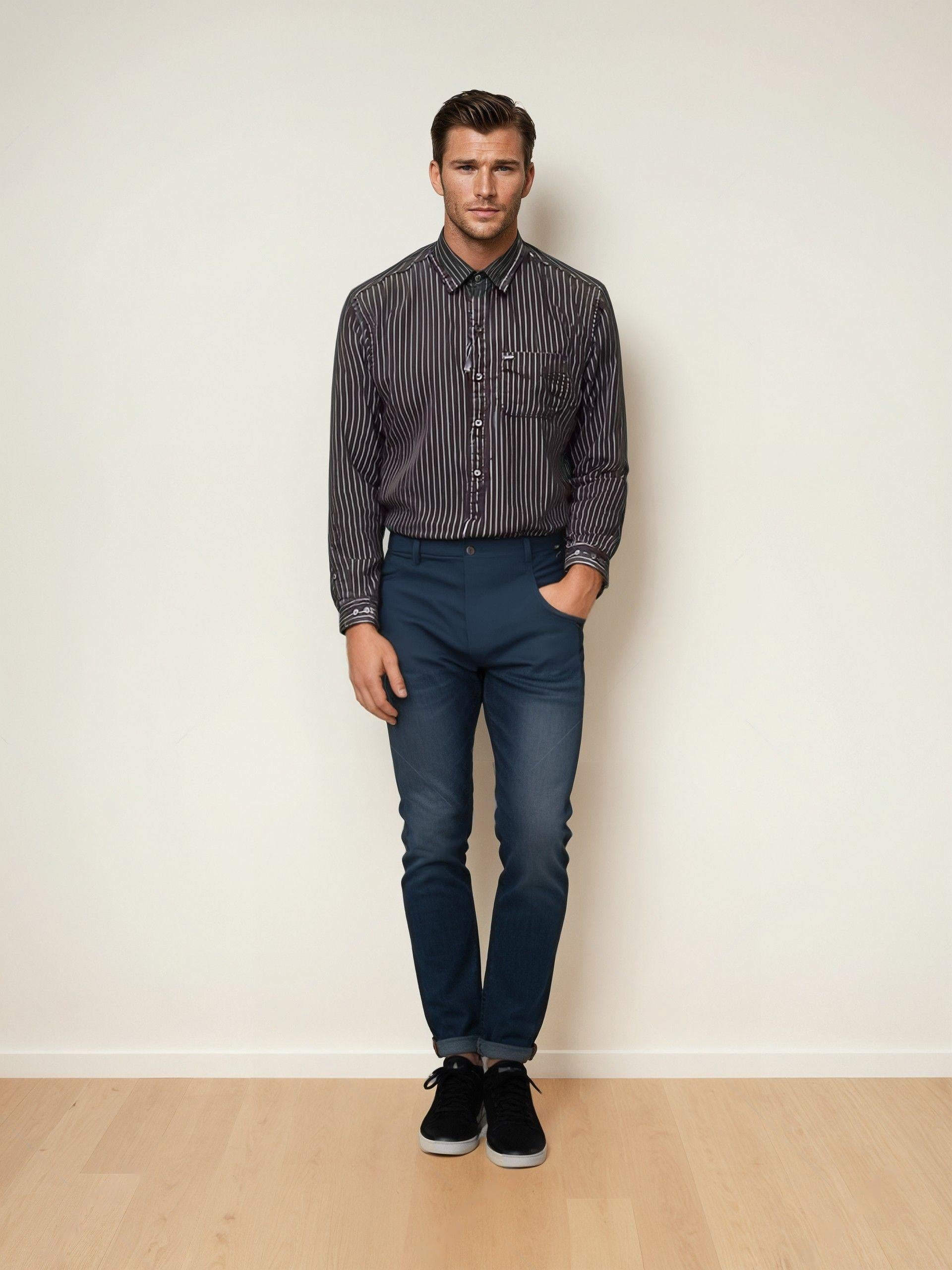 RIVERBLUE Men's  Shirt