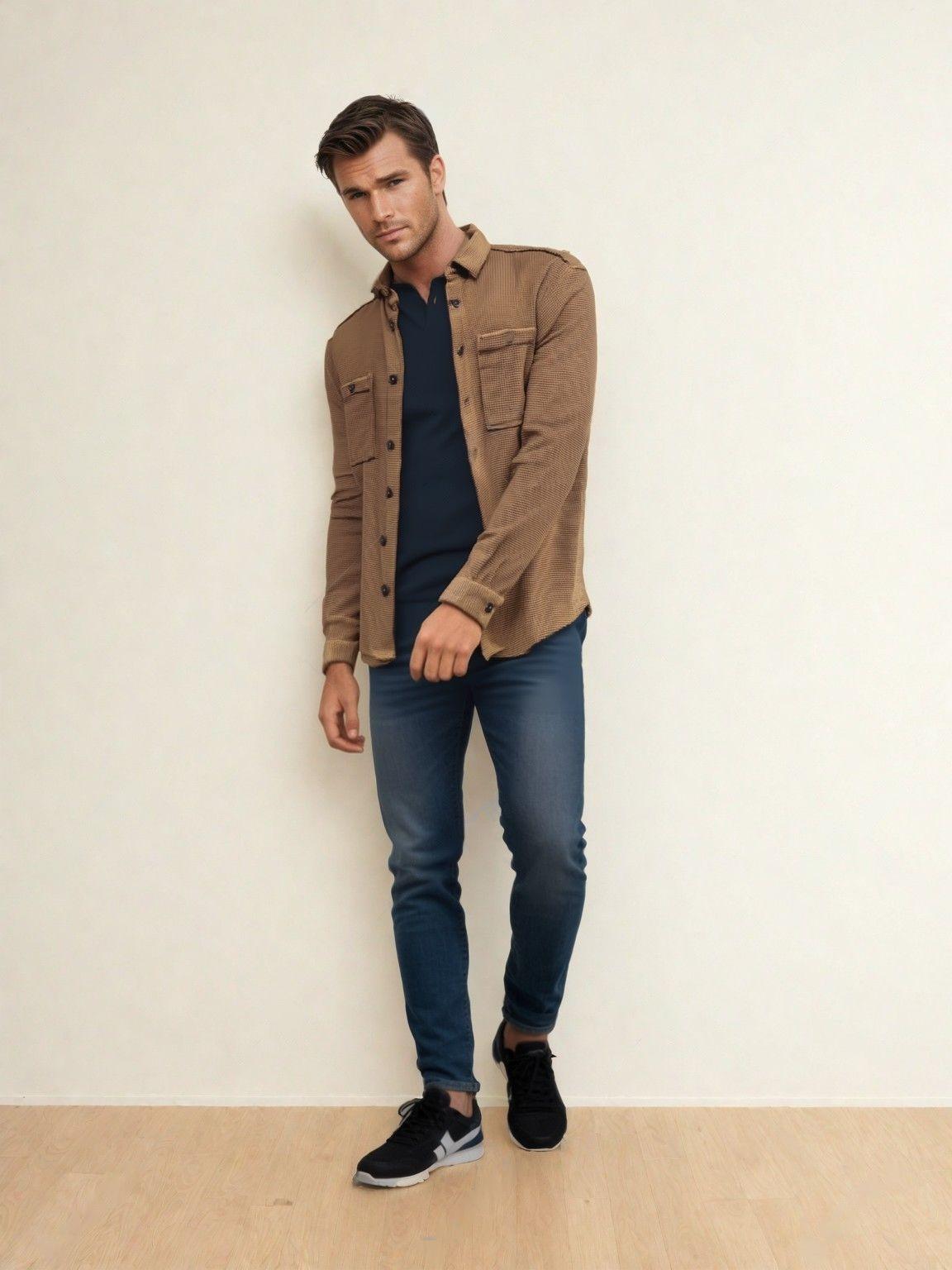 RIVERBLUE Men's  Shirt