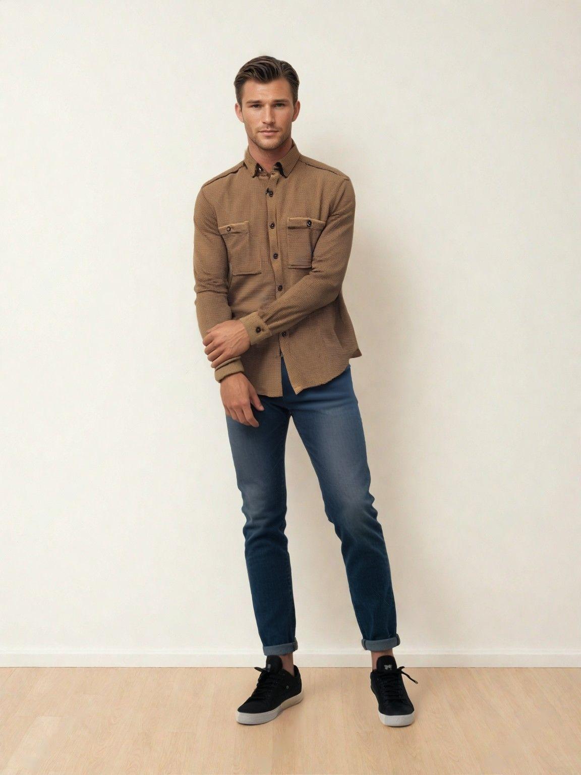 RIVERBLUE Men's  Shirt