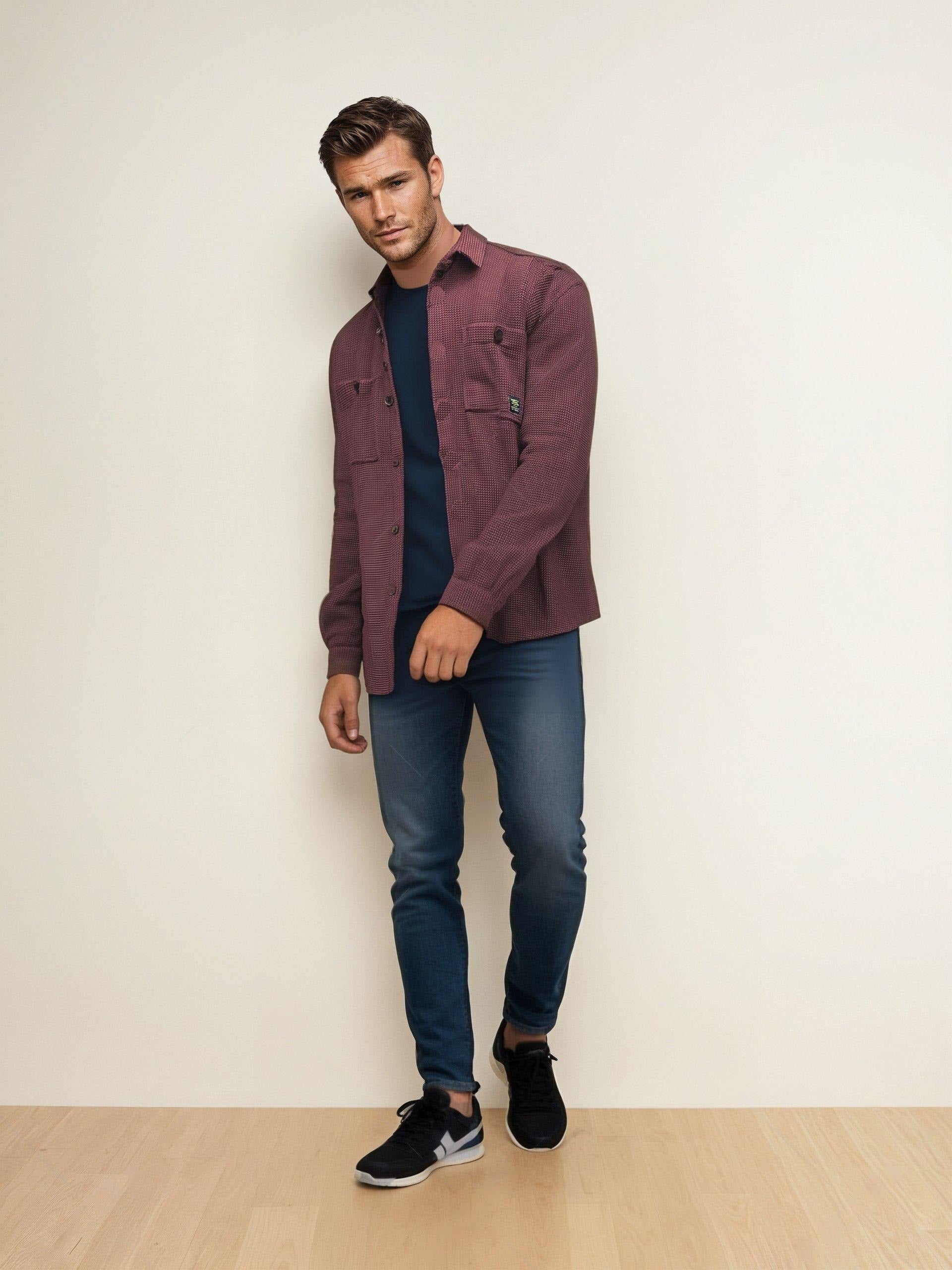 RIVERBLUE Men's  Shirt