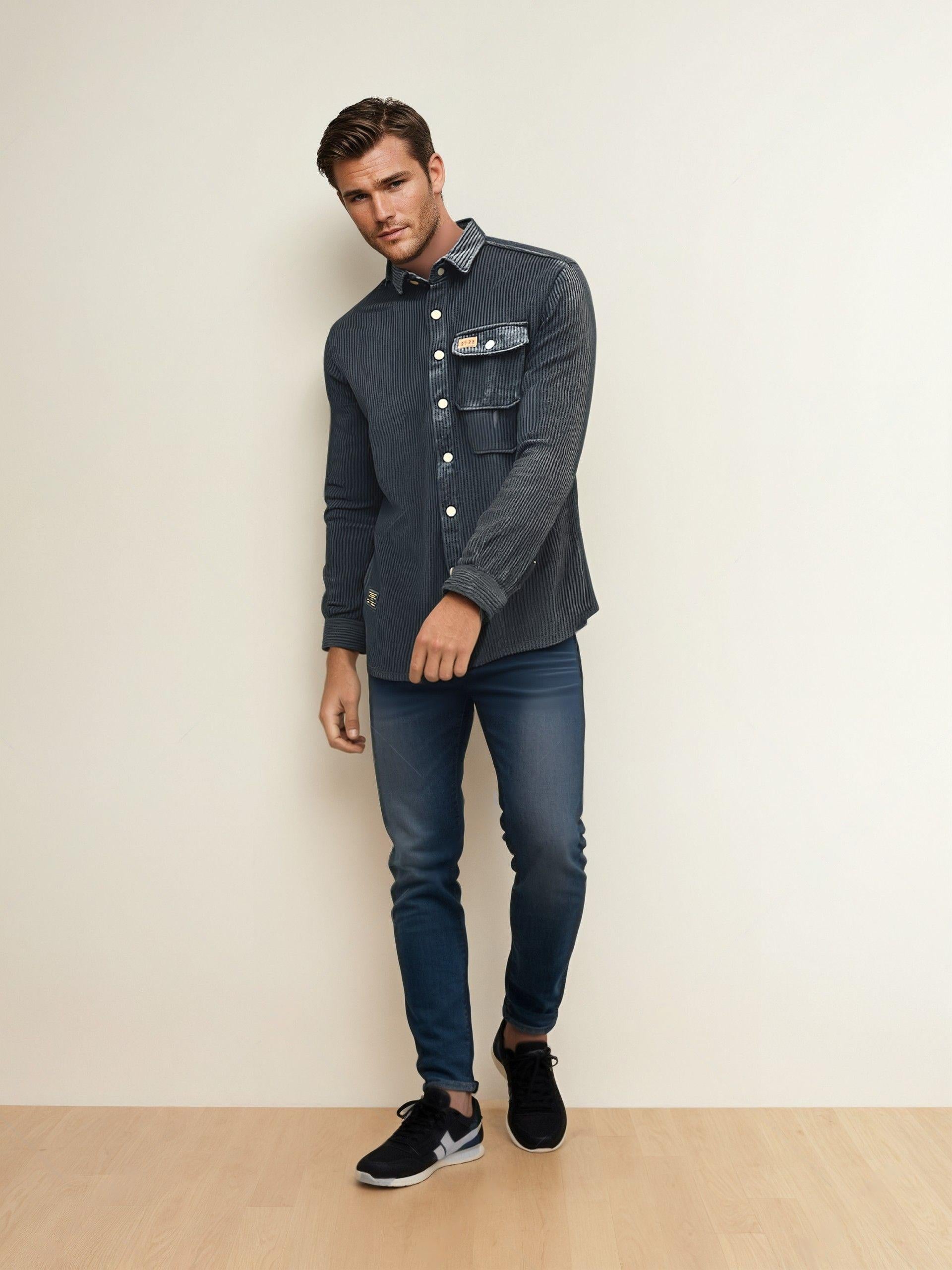 RIVERBLUE Men's  Shirt