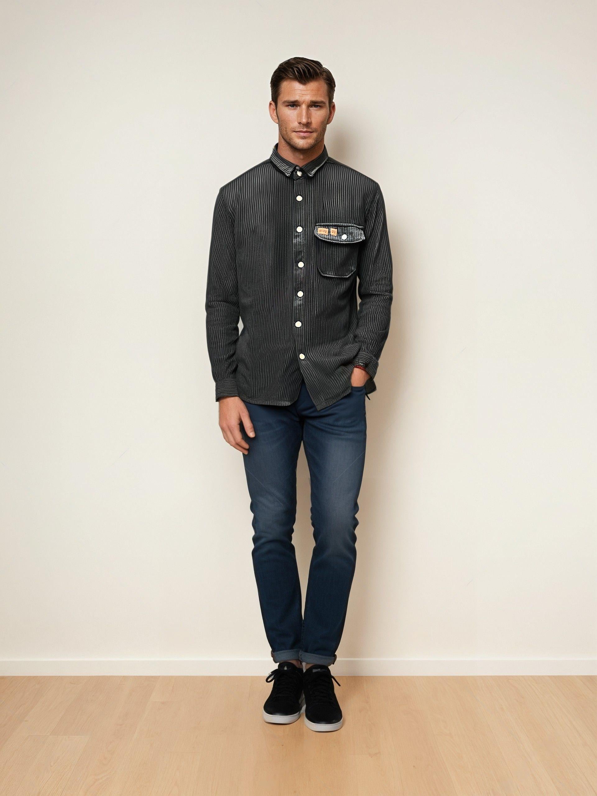 RIVERBLUE Men's  Shirt