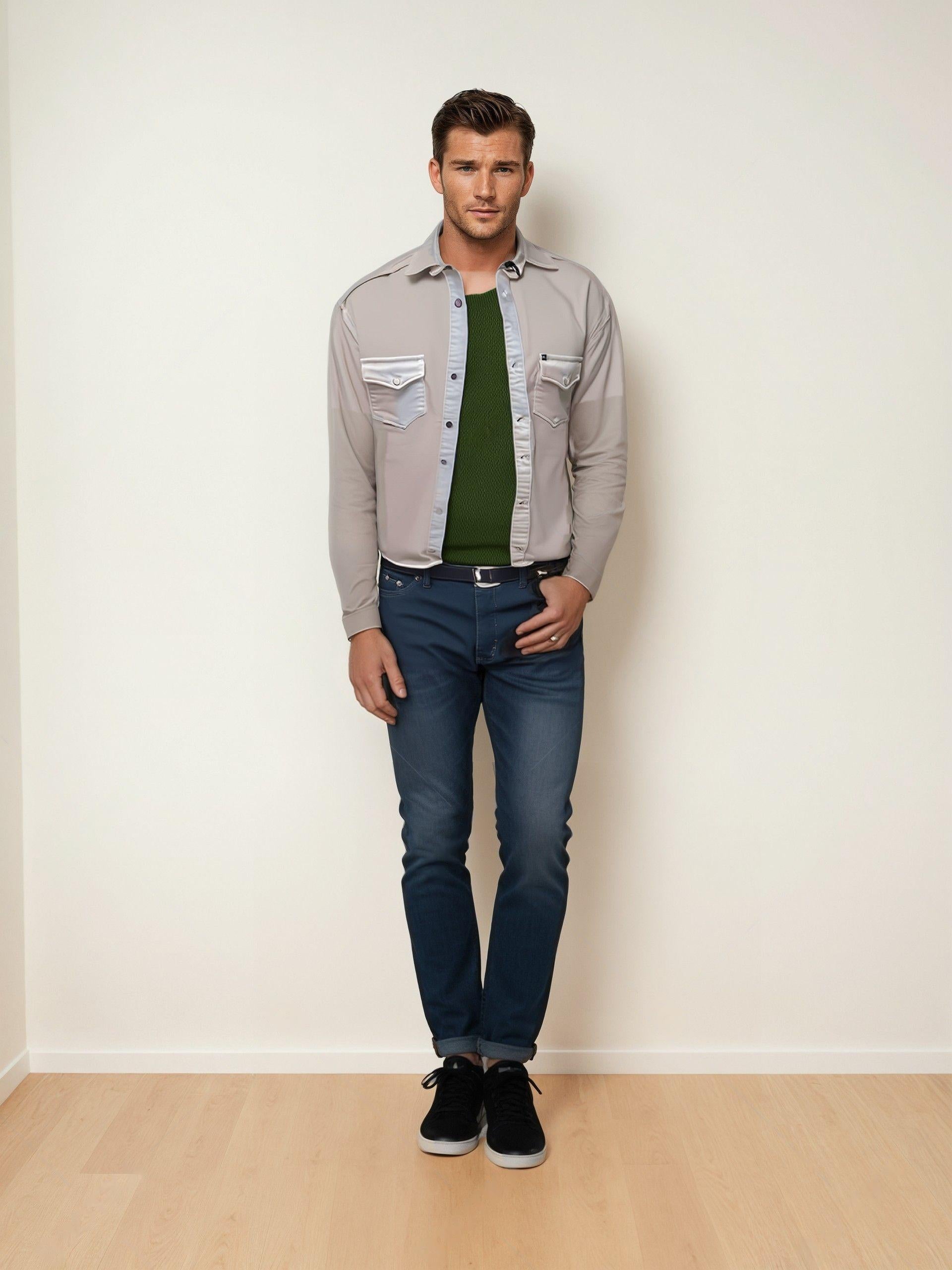 RIVERBLUE Men's  Shirt