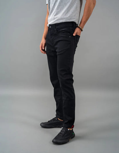 ROOKIES Black 5 Pocket Low-Rise Ankle Length Jeans