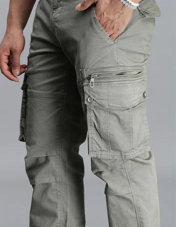 Cement Regular Fit Cargo Pant