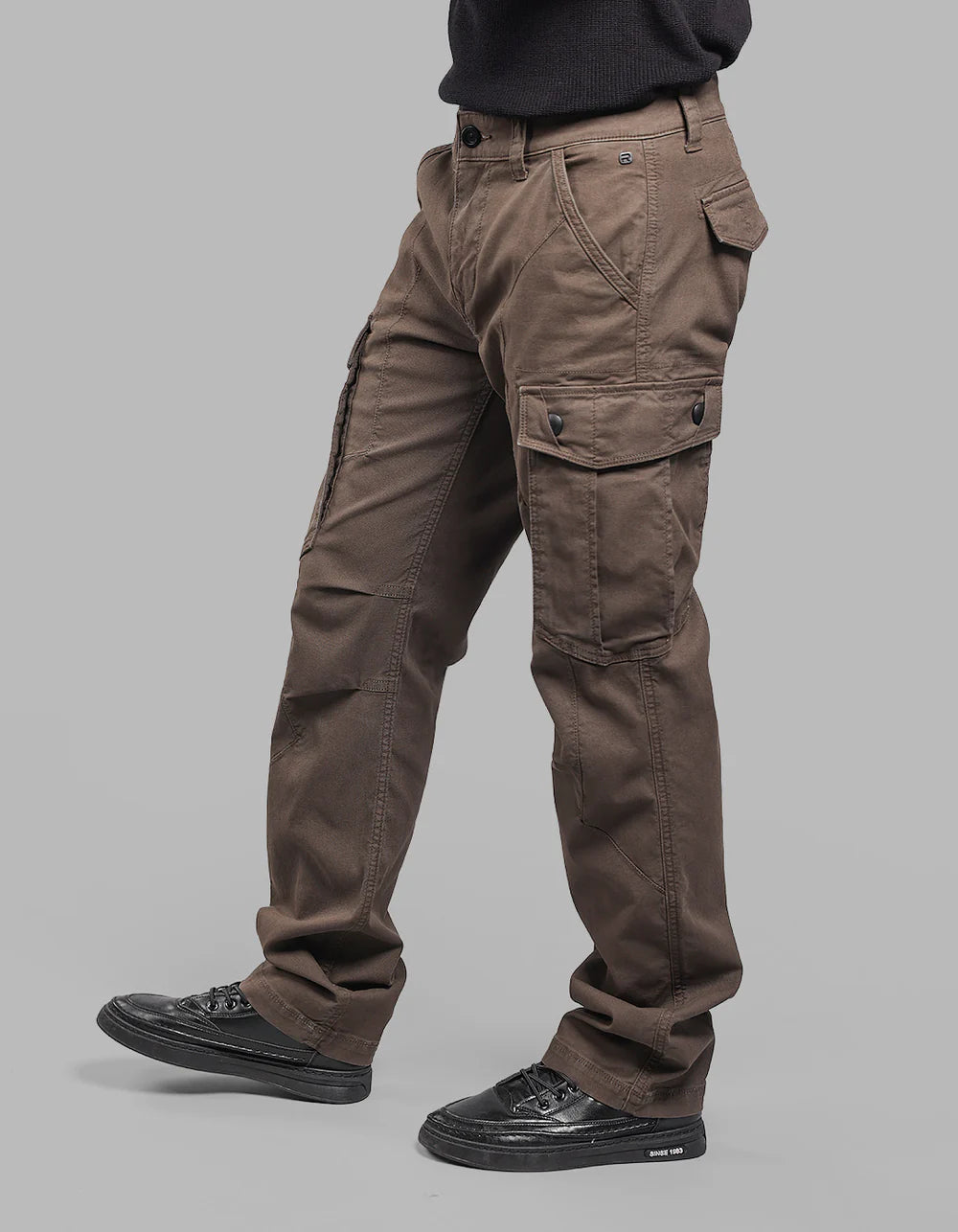ROOKIES Comfort Straight Fit Stretch Cargo Pants