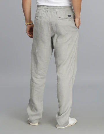 Dark Stone Linen Pant
