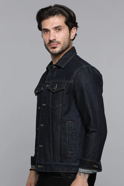 ROOKIES Dk Blue Full Sleeves Denim Jacket