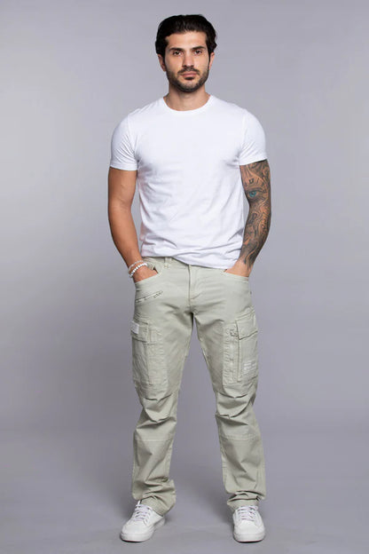 ROOKIES Lt Stone Regular Fit Cargo Pant