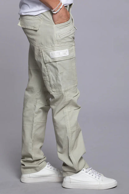 ROOKIES Lt Stone Regular Fit Cargo Pant