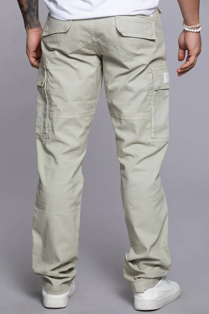 ROOKIES Lt Stone Regular Fit Cargo Pant