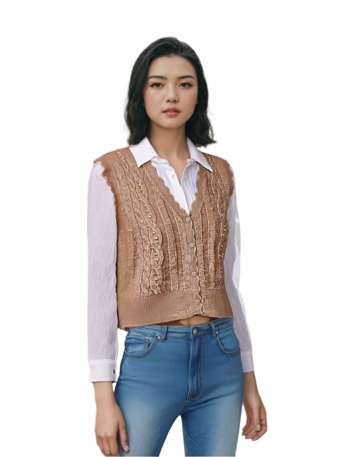 Women’s Sweater with shirt