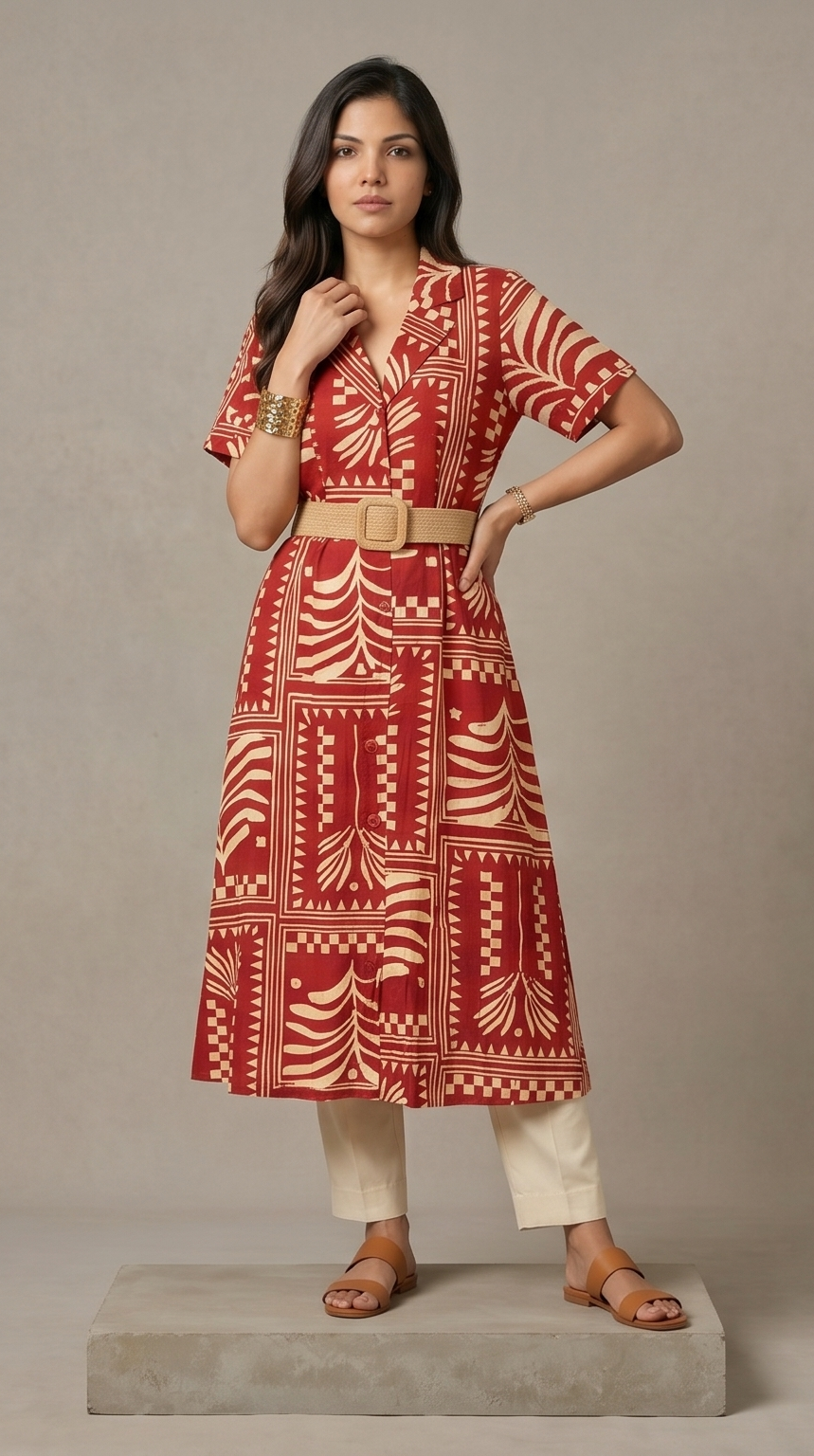 SHECZZAR WOMEN's MIDI