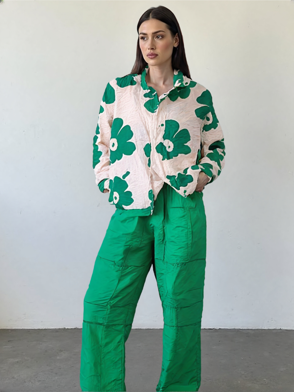 Women's Tropical Pop Co-Ord Set