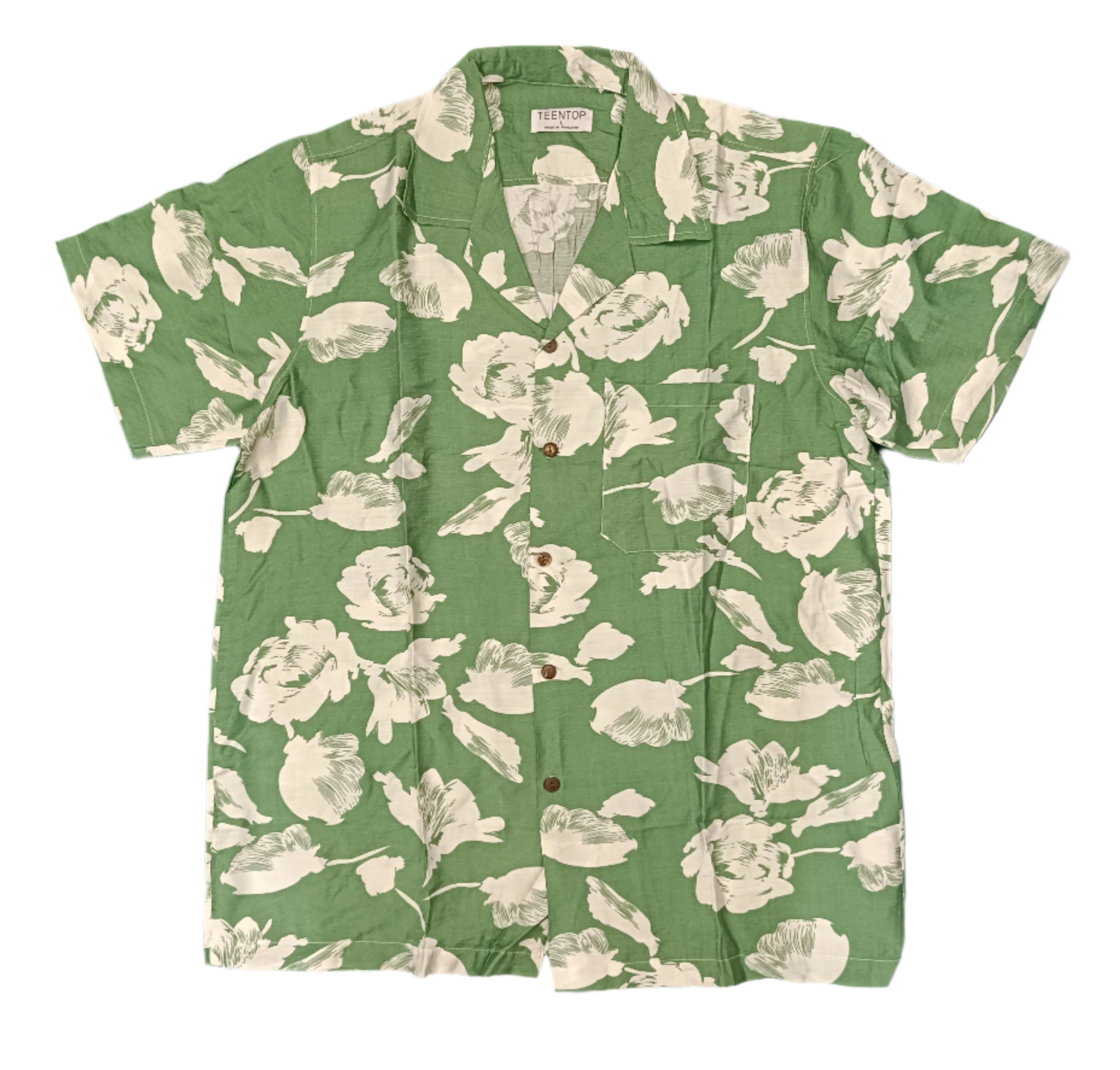 Men Leaf Me Wild – Summer Print Shirt