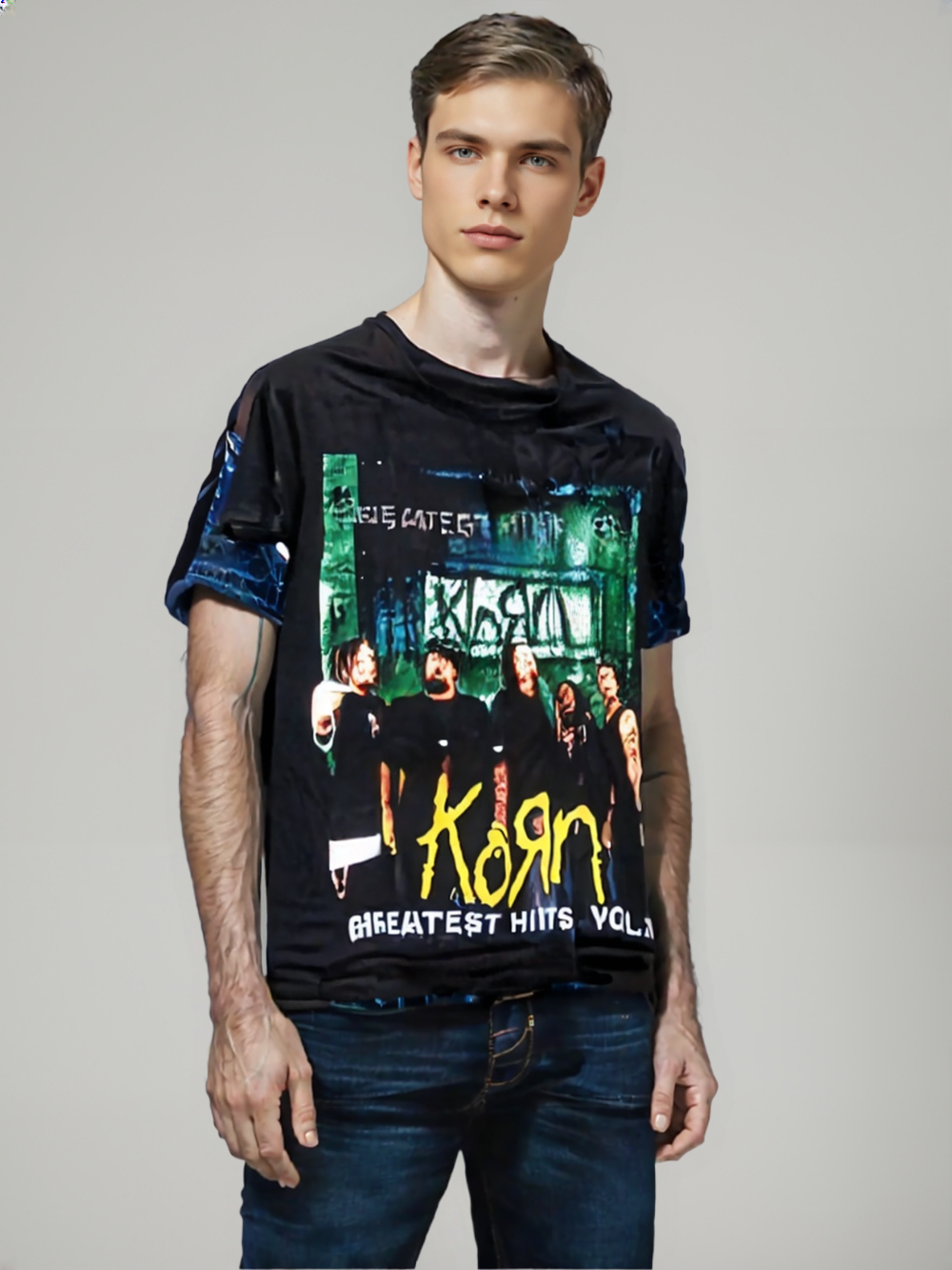 AA-MEN Nu-Metal Legends Korn – Limited Edition Music Tee