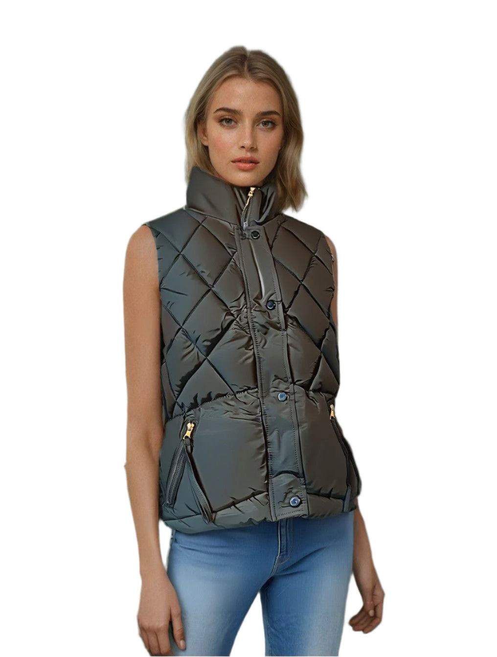 Women’s Fluffy Jacket sleeveless