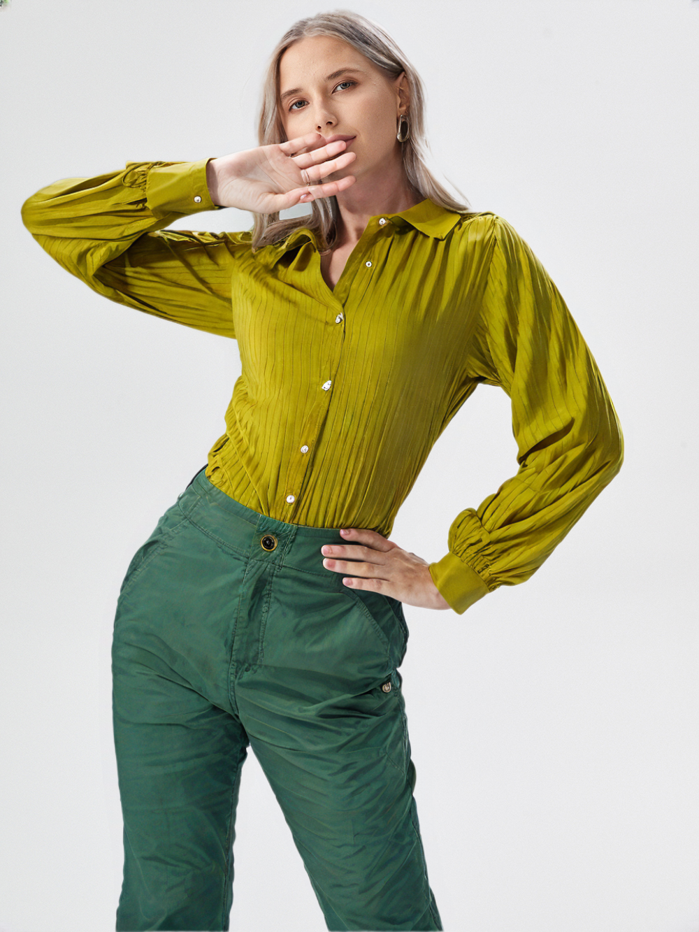 Women's Cotton striped Shirt