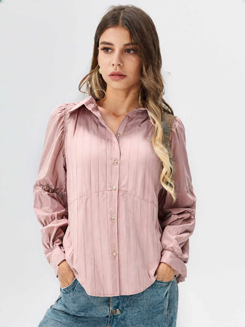 Women's Cotton striped Shirt