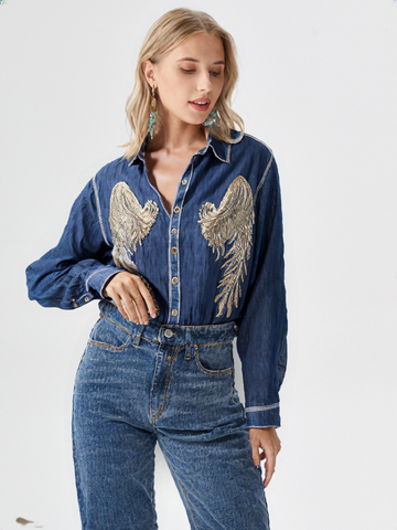 Women's Denim Shirt