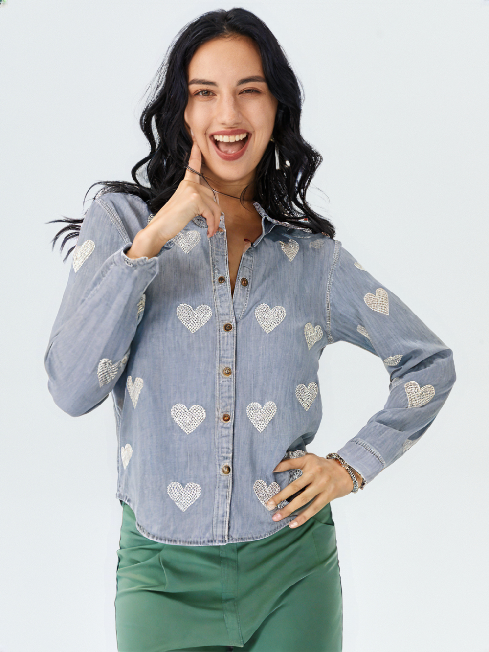 Women's Denim Shirt