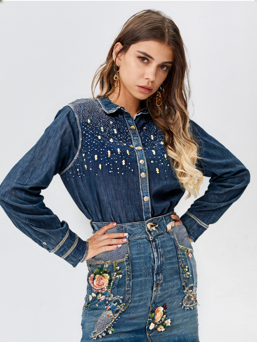 Women's Denim Shirt