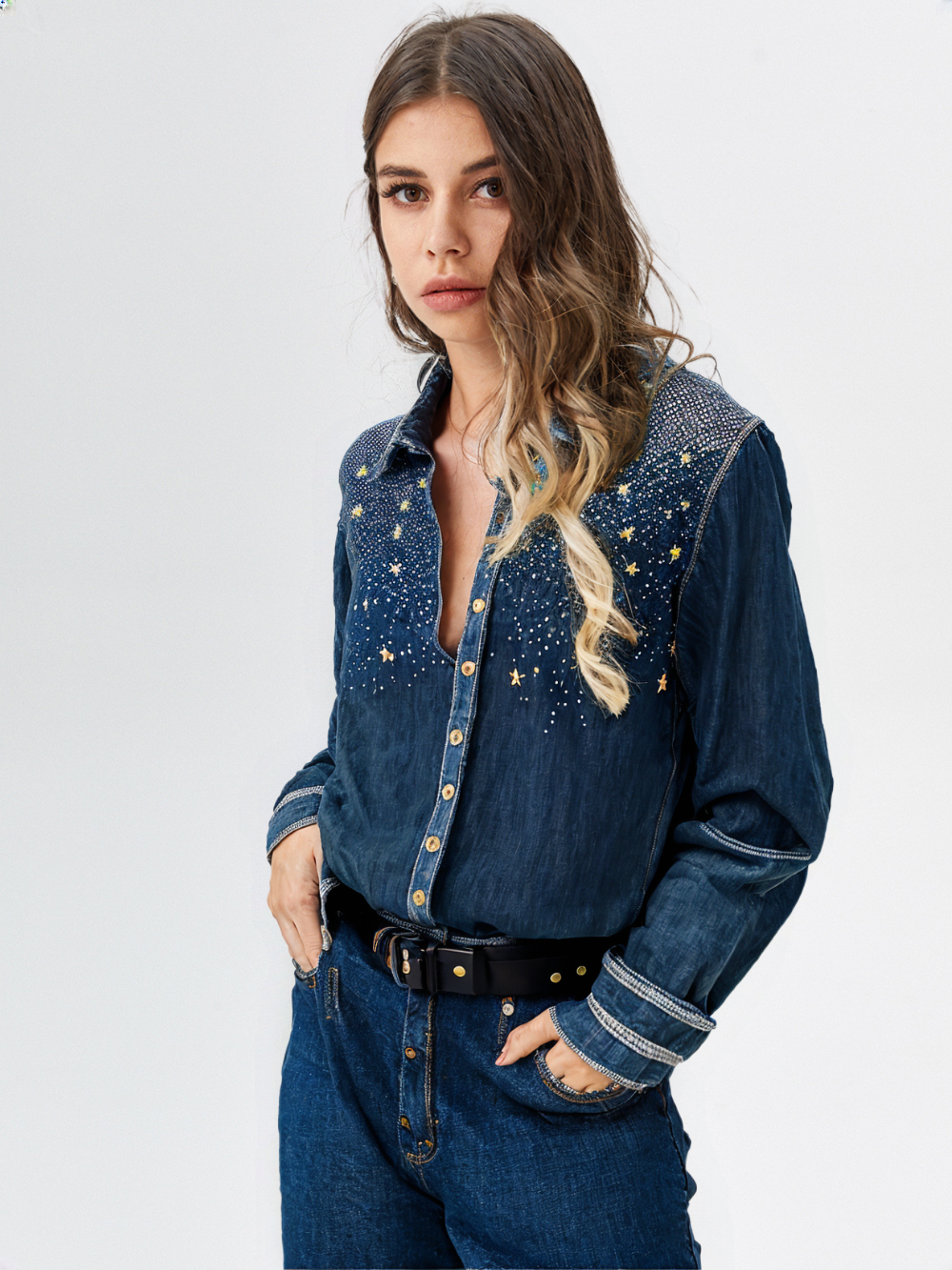 Women's Denim Shirt