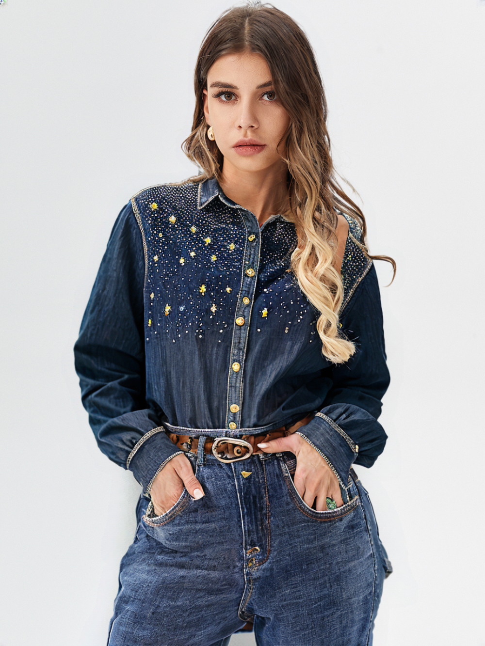 Women's Denim Shirt