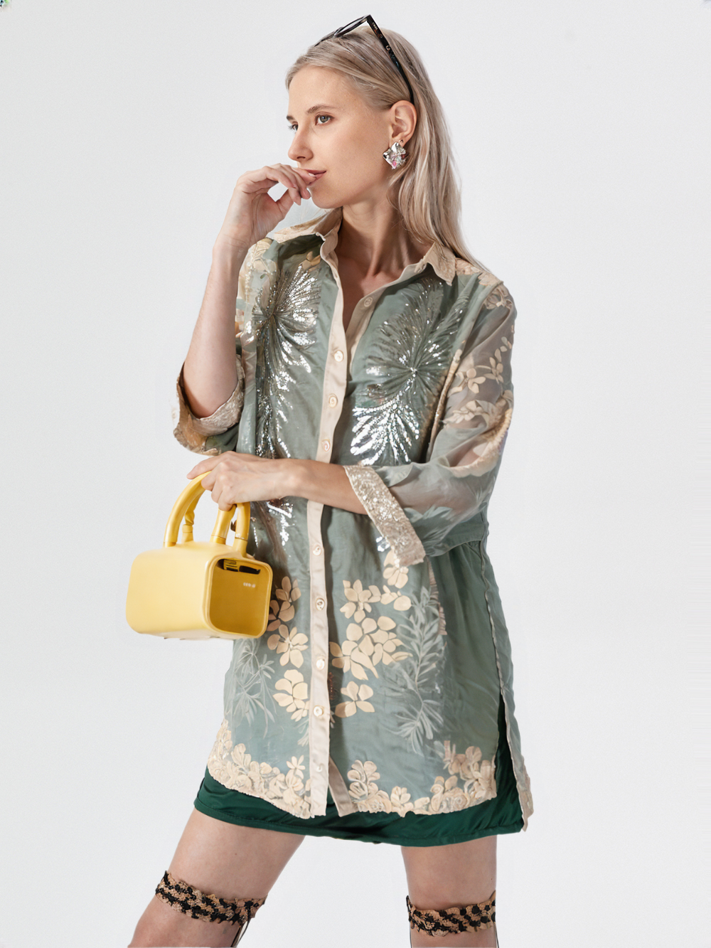 Women's Embroidery  Shirt