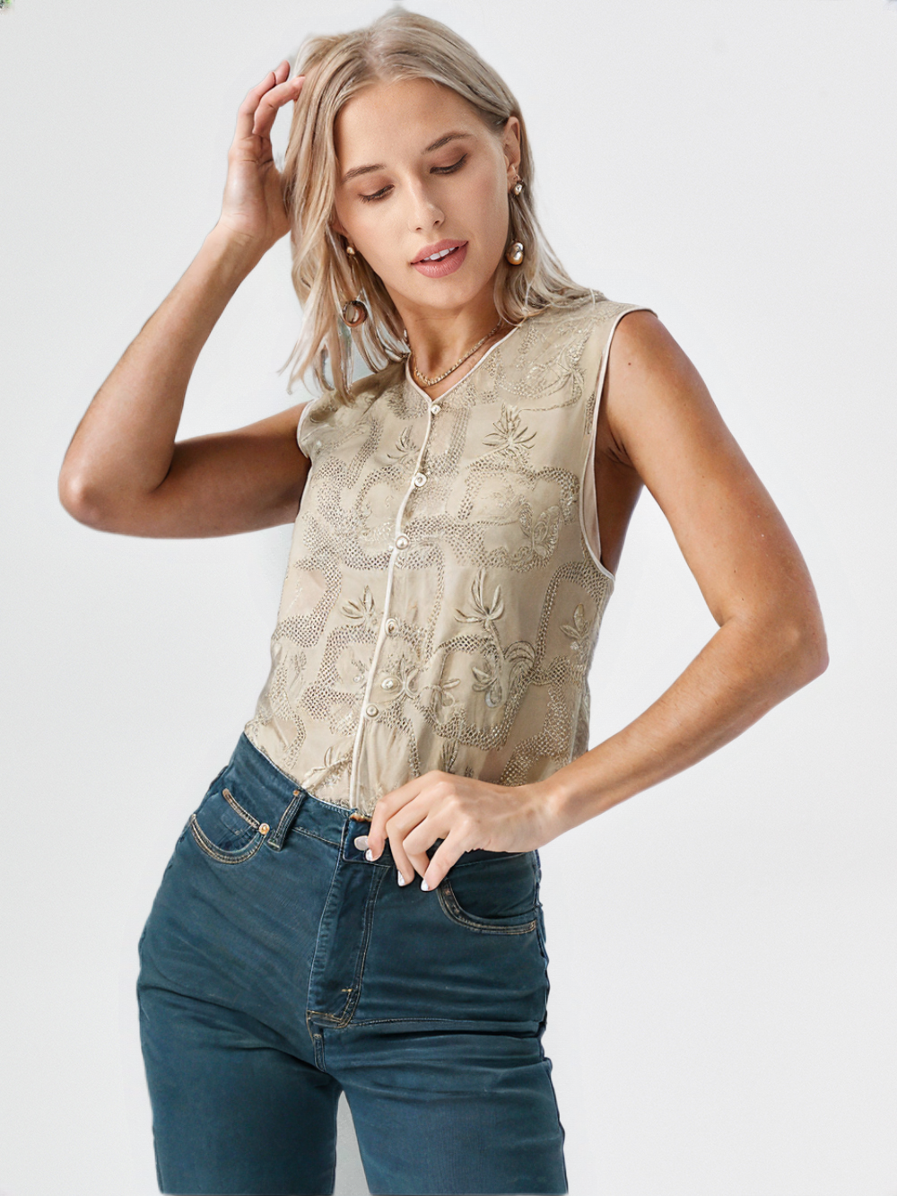 Women's Garden Handcrafted  Shrug