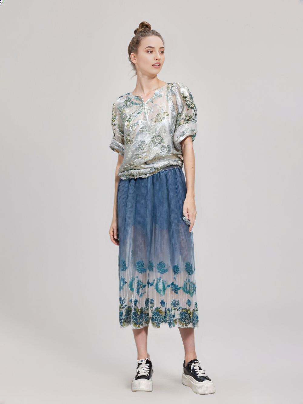Women's Floral printed Skirt