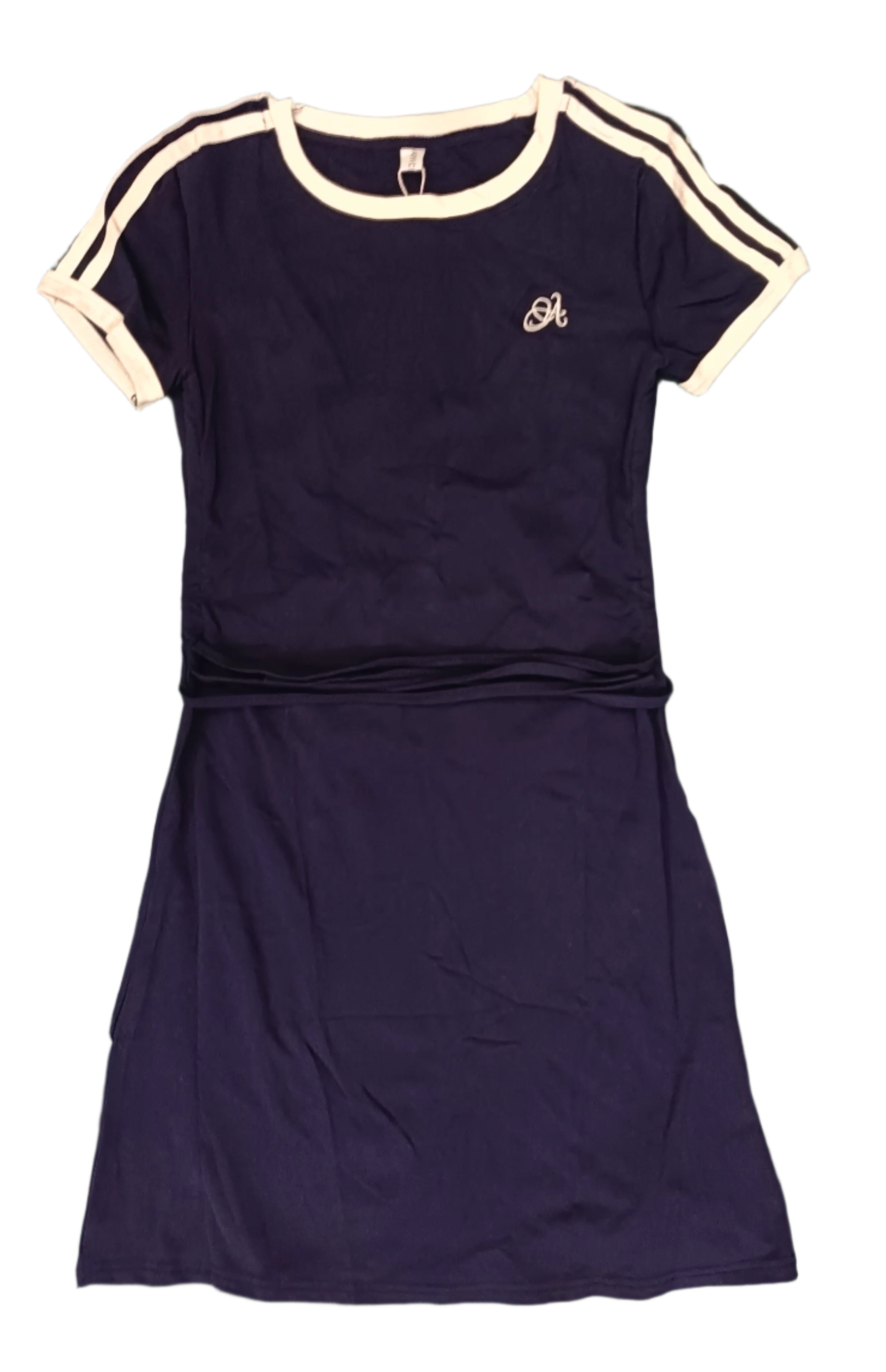Women's Sporty Casual Tunic with White Trim