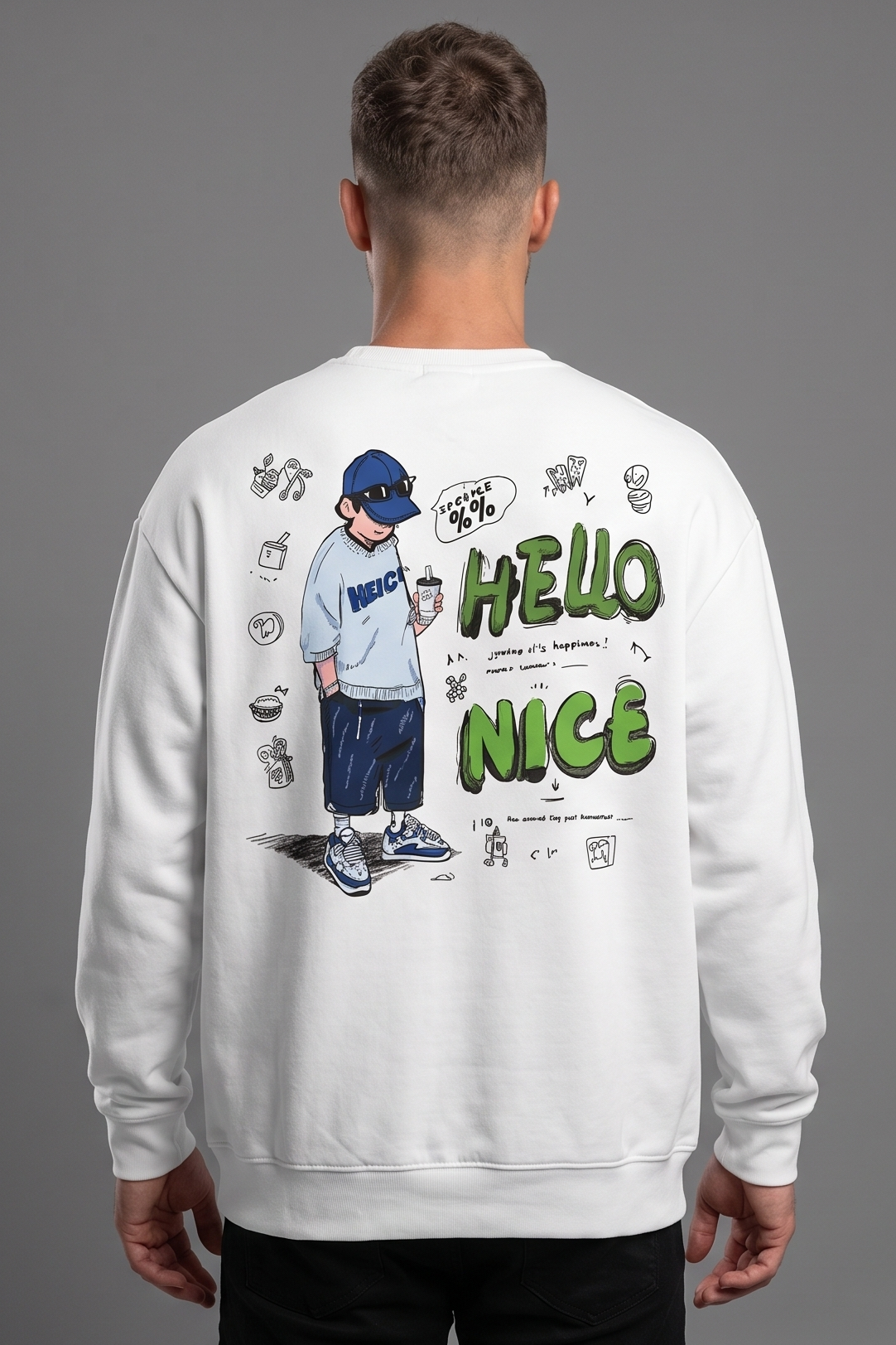 MASK MEN's SWEATSHIRT