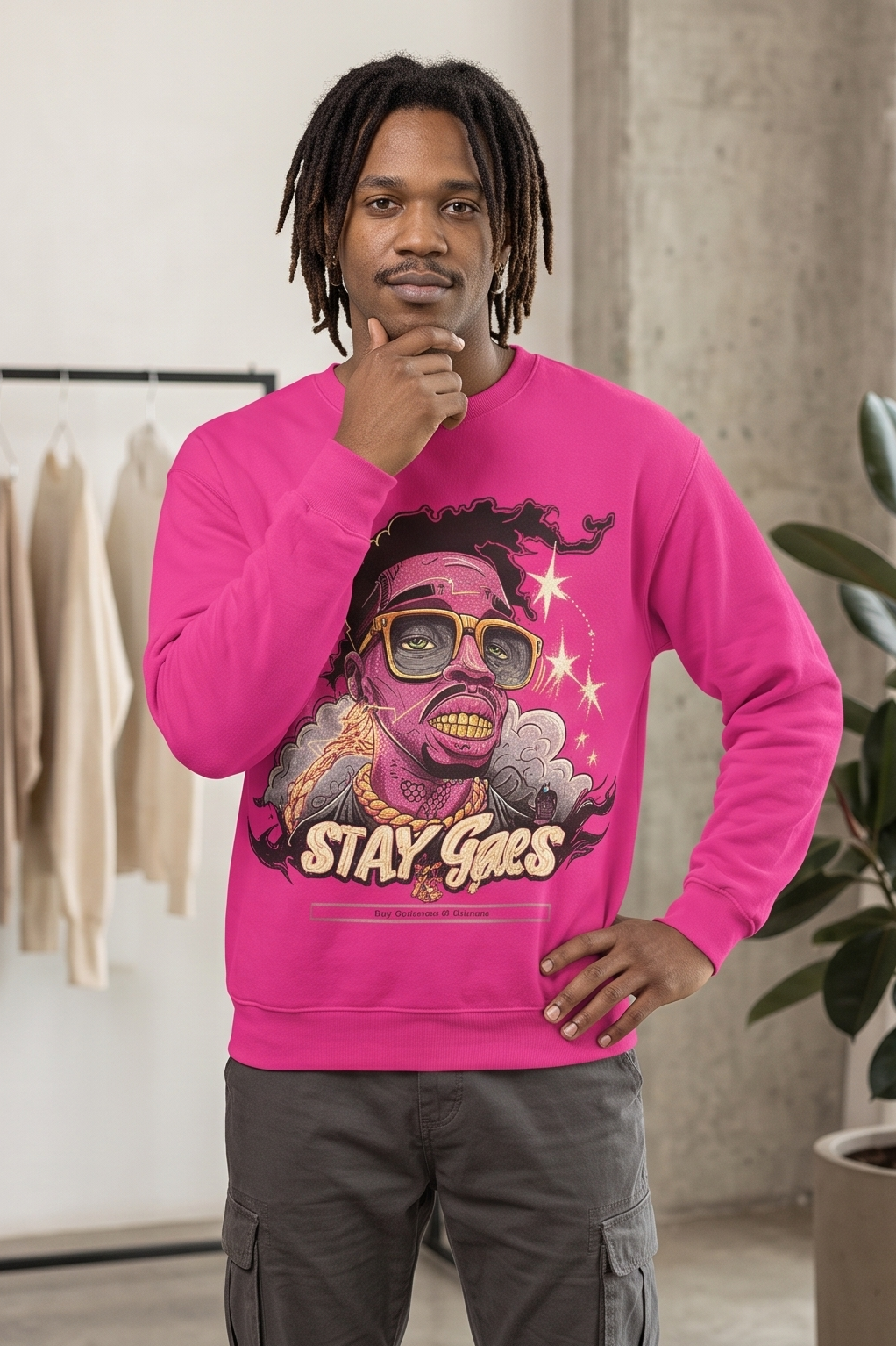 MASK MEN's SWEATSHIRT
