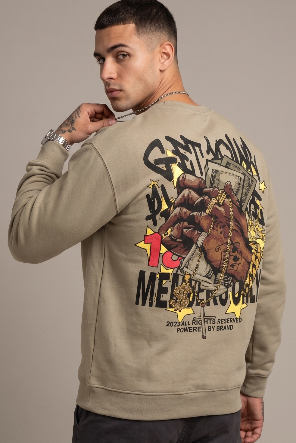 MASK MEN's SWEATSHIRT