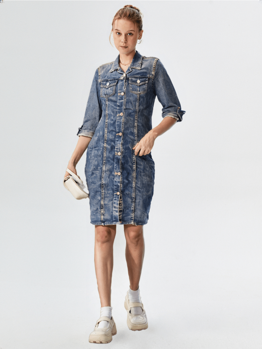 Women's Denim Tunic