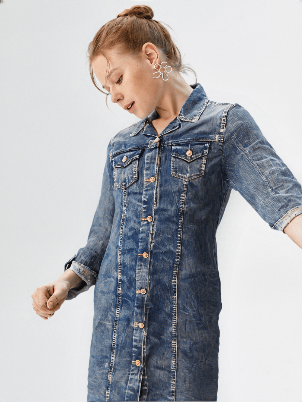 Women's Denim Tunic