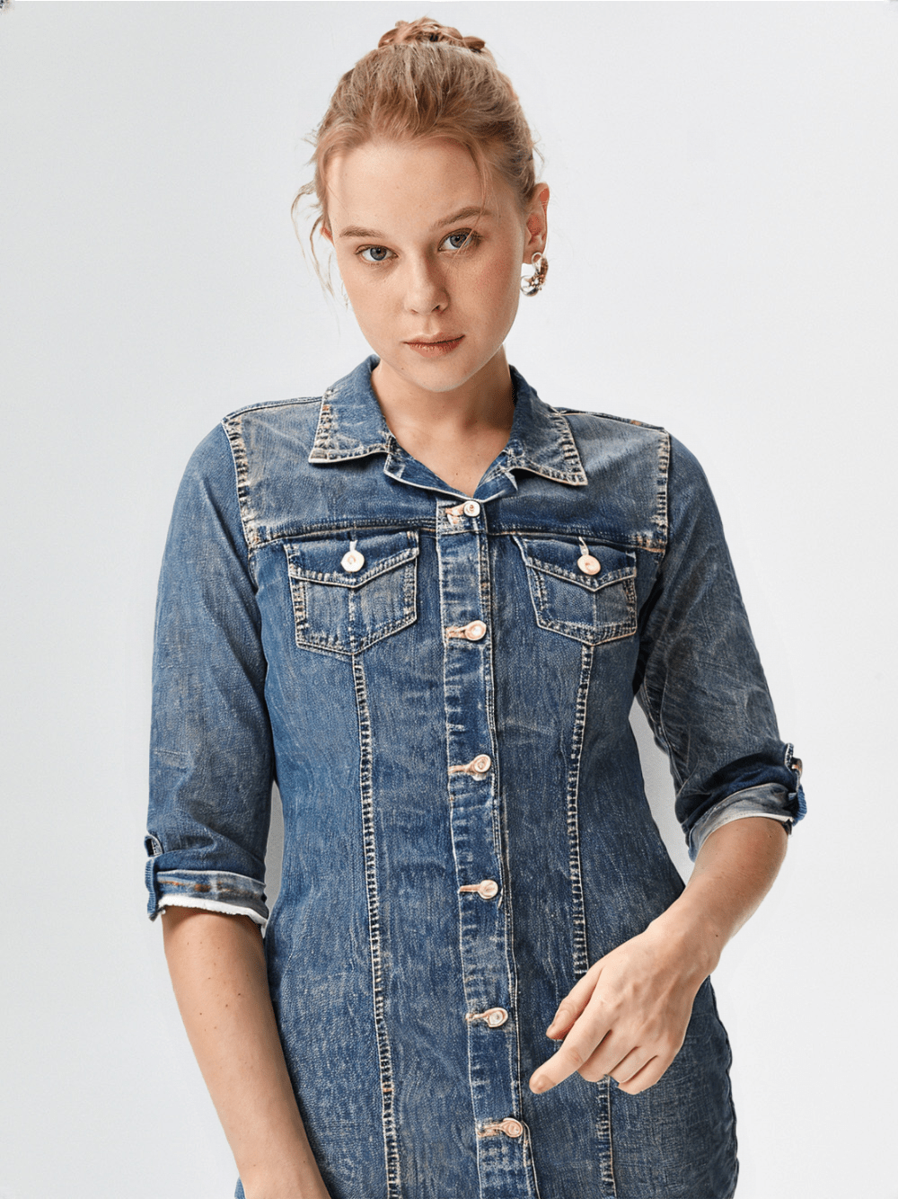 Women's Denim Tunic