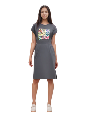 Printed dress