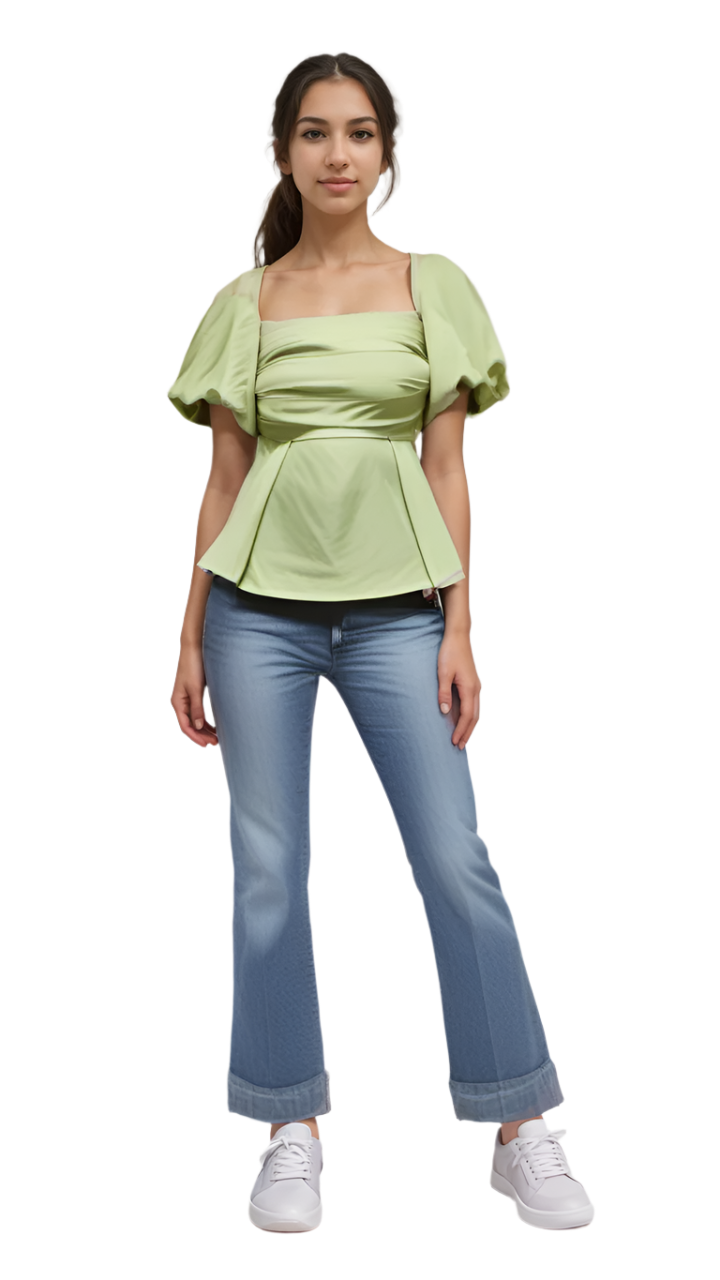 Women's off shoulder crop top