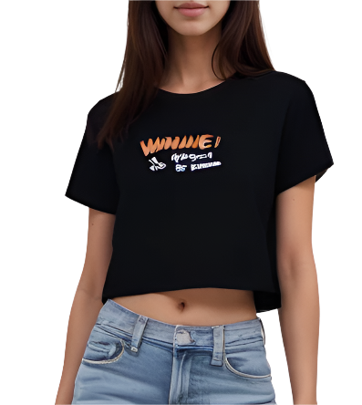 Women’s crop t-shirt